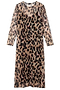 Leopard Mesh Dress
