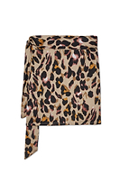 Thumbnail for Leopard Mini Jaspre Skirt Petite