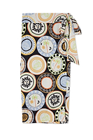 Thumbnail for Mono Mosaic Plate Jaspre Wrap Skirt