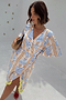 Sicilian Ceryes Wrap Dress
