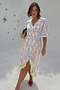 Sicilian Ceryes Wrap Dress