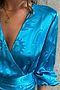 Turquoise Sundazed Summer Vienna Wrap Dress