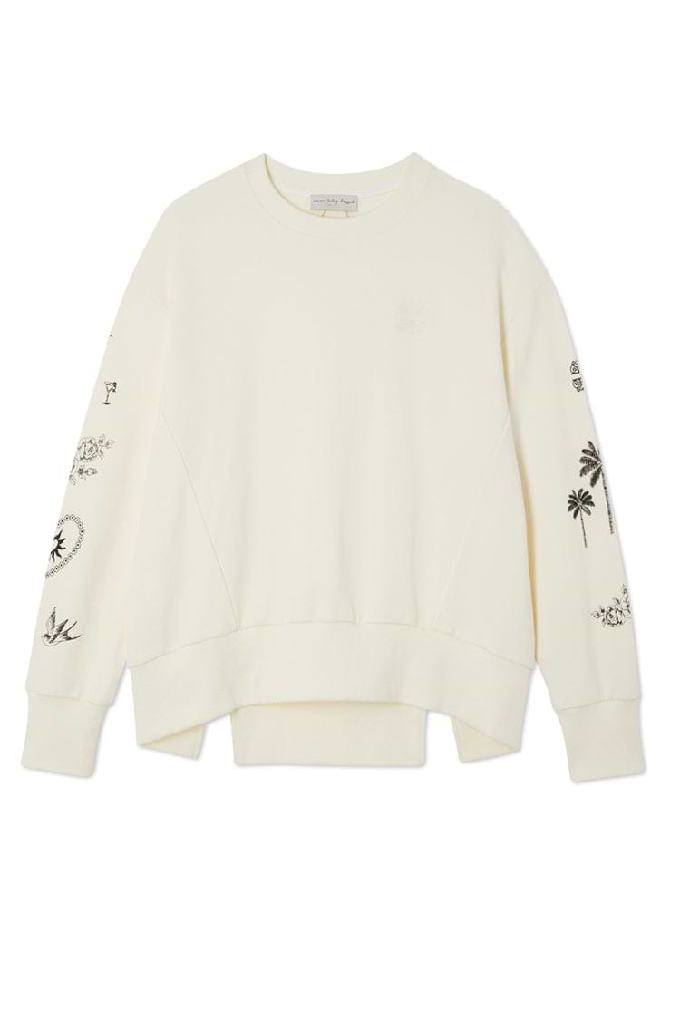 White Tattoo Sweatshirt