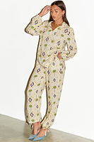 Thumbnail for Model wearing Cream St Tropez Trousers