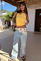 Lemon Ribbed Tank