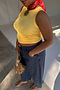 Lemon Ribbed Tank