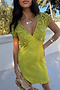 Green Shell Mini Elodie Dress