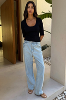 Thumbnail for caption_Model is 5ft7” and wears UK size 10/ US