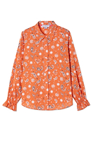 Thumbnail for Orange Leopard Geanie Shirt