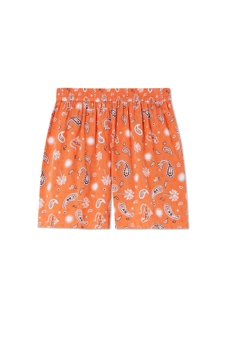 Orange Leopard Elissa Short