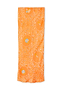 Orange Sealife Portrait Skirt