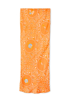 Thumbnail for Orange Sealife Portrait Skirt