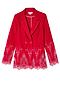 Red And Pink Lace Frany Blazer Petite
