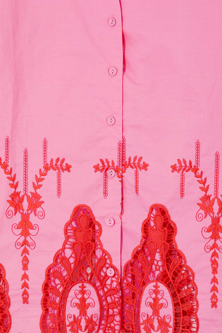 Pink and Red Ivanina Shirt