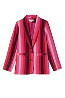 Thumbnail for Pink Stripe Monaco Blazer