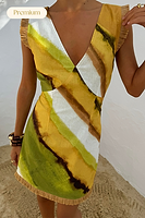 Thumbnail for Green Ombre Deia Dress