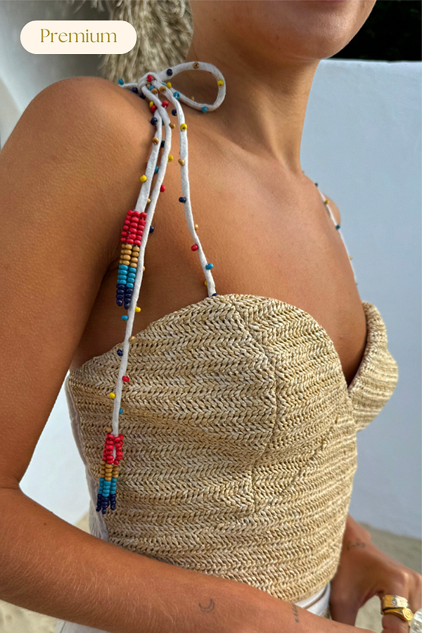 Raffia Cecilia Top
