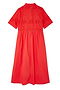 Red Palm Broderie Hayley Dress