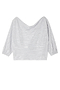 Silver Plisse Tilly Top