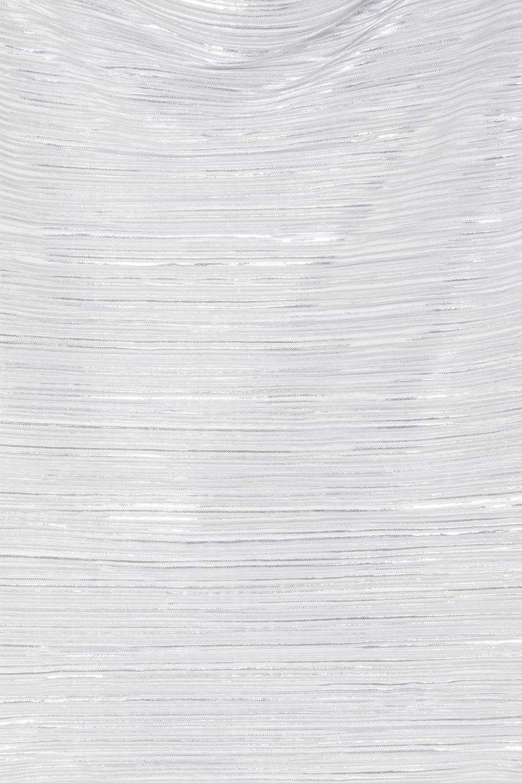 Silver Plisse Tilly Top