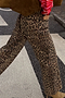 Leopard Lucia Scallop Detail Jeans