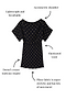 Black Plisse Mini Tilly Dress