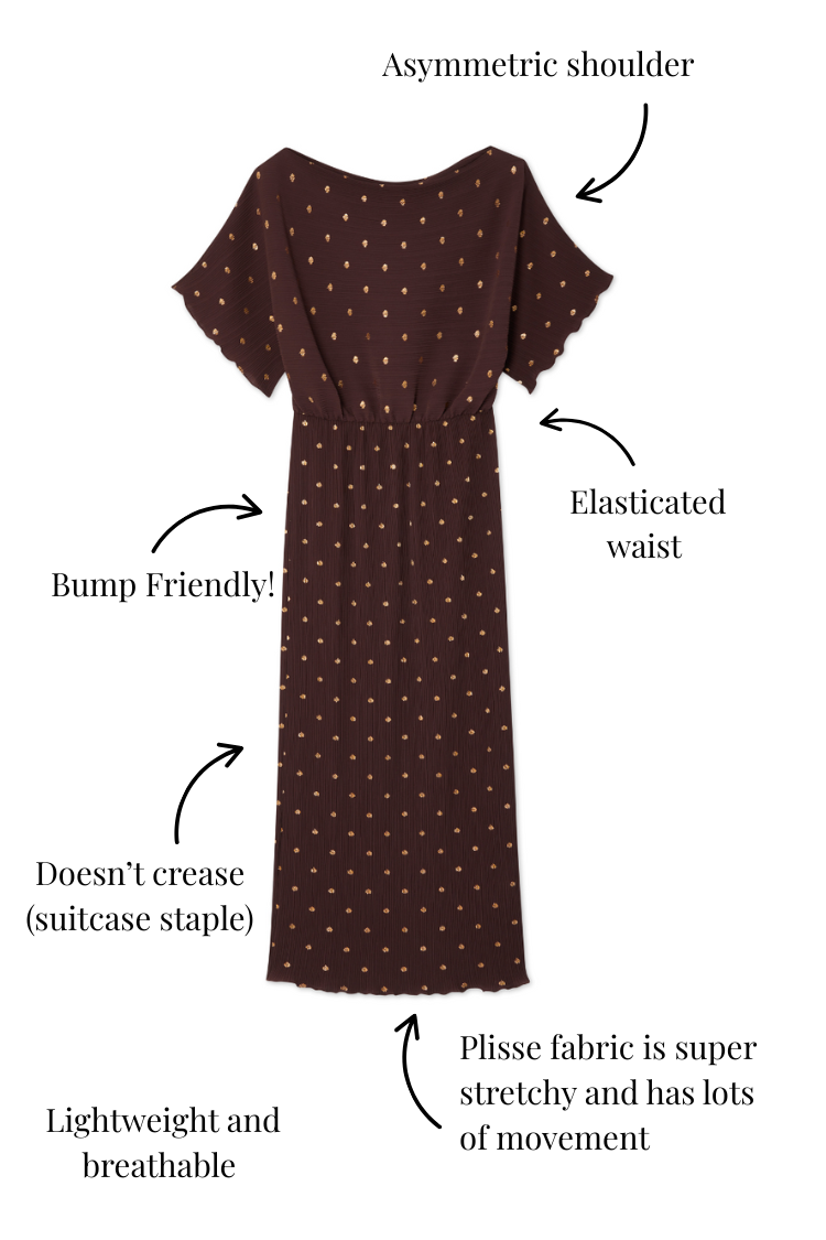 Chocolate Tilly Dress