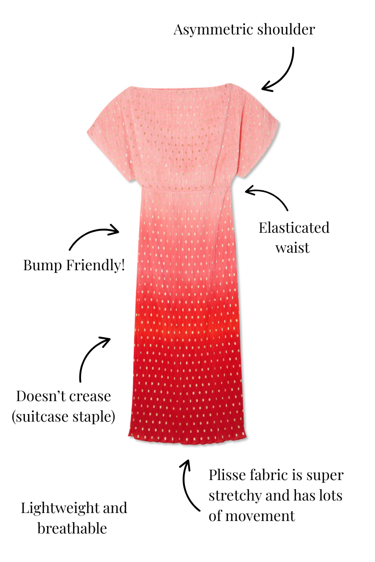 Pink Ombre Tilly Dress