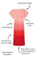 Thumbnail for Pink Ombre Tilly Dress
