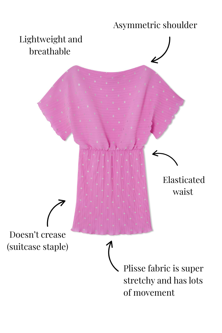 Petal Pink Mini Tilly Dress