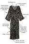 Black Star Jacquard Isabella Dress