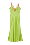 Lime and Coral Lily Dress