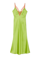 Thumbnail for Lime and Coral Lily Dress Petite