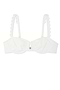 Broderie White Bikini Top