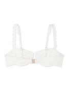 Thumbnail for Broderie White Bikini Top