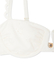 Broderie White Bikini Top