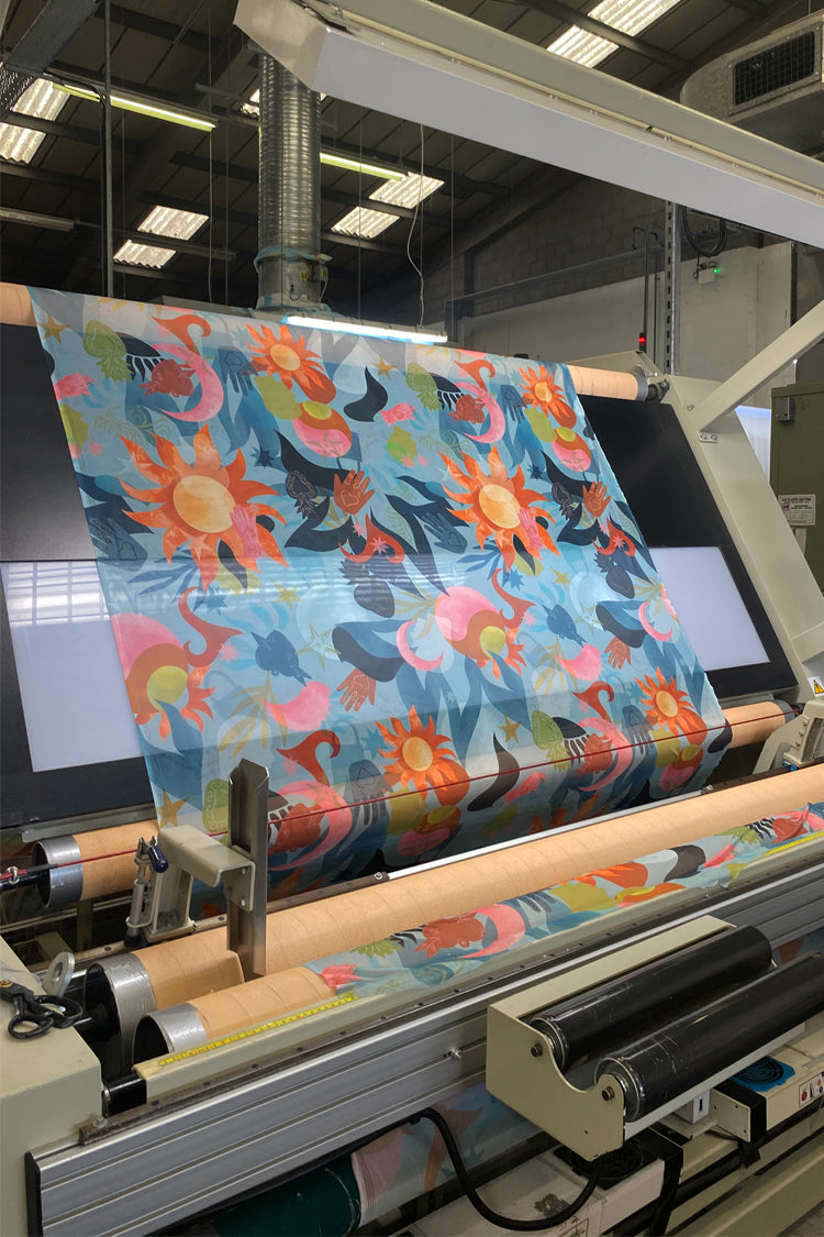 caption_Fabric in production at our UK factory 