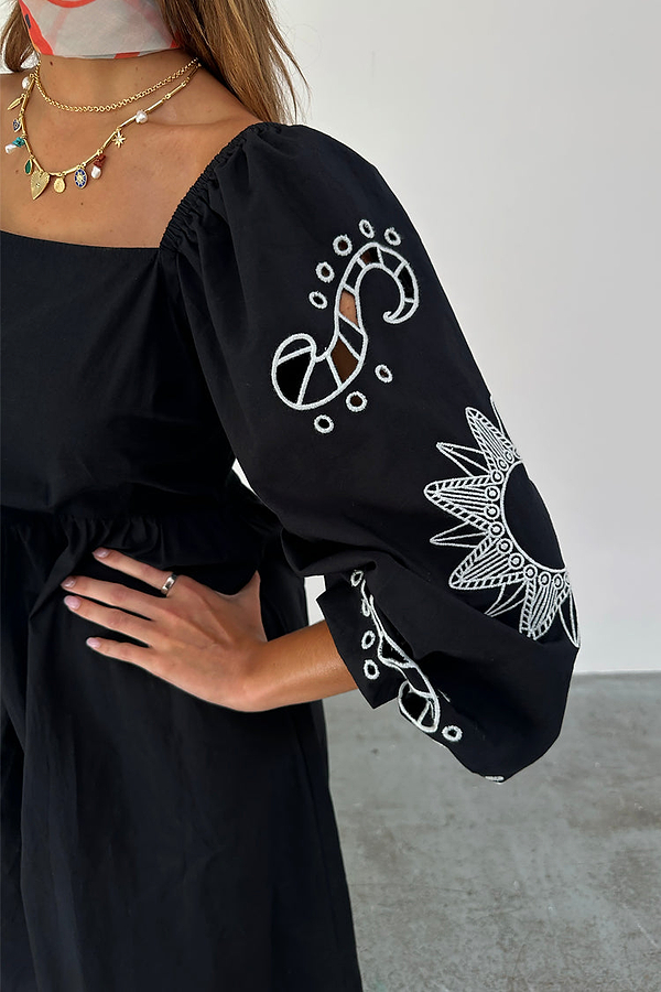Black Enchanted Belle Dress Petite