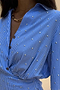 Blue Stripe Mini Miley Shirt Dress