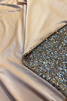 Thumbnail for Sequin Maxi Wrap Jaspre Skirt Petite