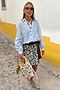Multi Shell Mini Wrap Skirt