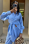 Blue Stripe Tie Back Shirt