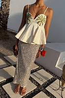 Thumbnail for caption_Model is 5ft7” and wears UK size 8/ US 4