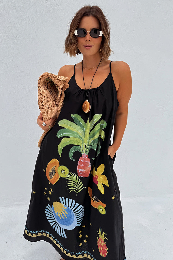 Black Rio Maxi Dress