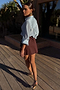 Multi Shell Mini Wrap Skirt