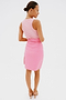Pink Vegan Leather Mini Jaspre Skirt Petite