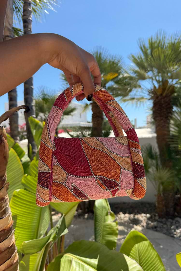 Pink Abstract Bag