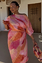 Pink Abstract Tilly Dress