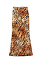 Animal Sheer Maxi Skirt