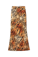 Thumbnail for Animal Sheer Maxi Skirt